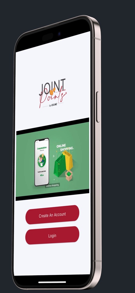 Joint Points welcome screen
